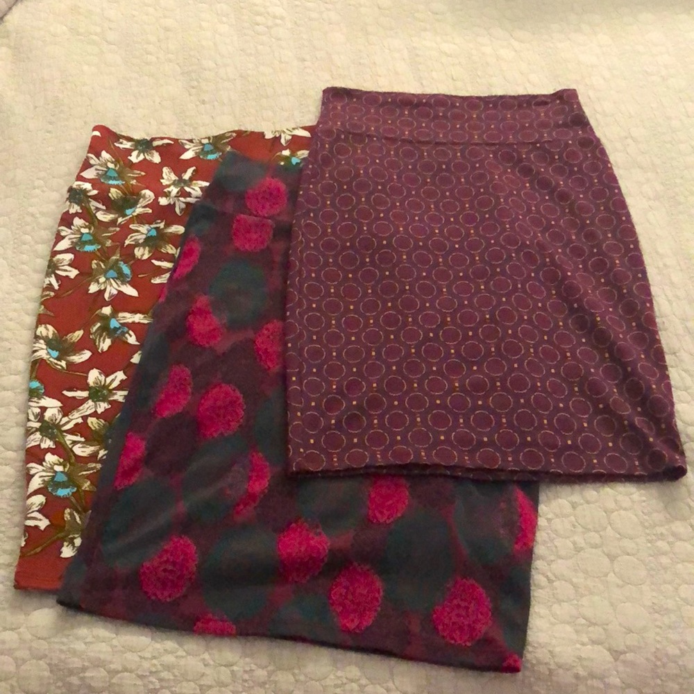 Lularoe Patterned Skirts